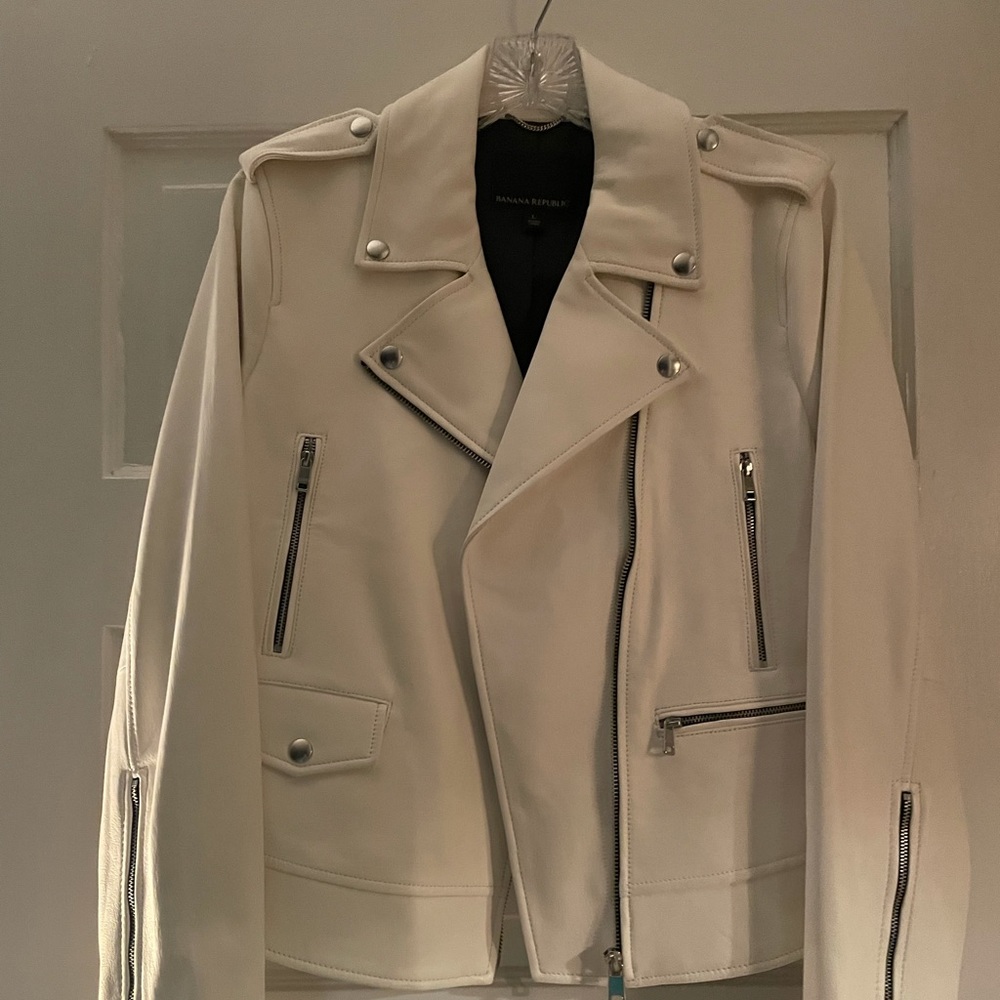 Banana Republic leather jacket